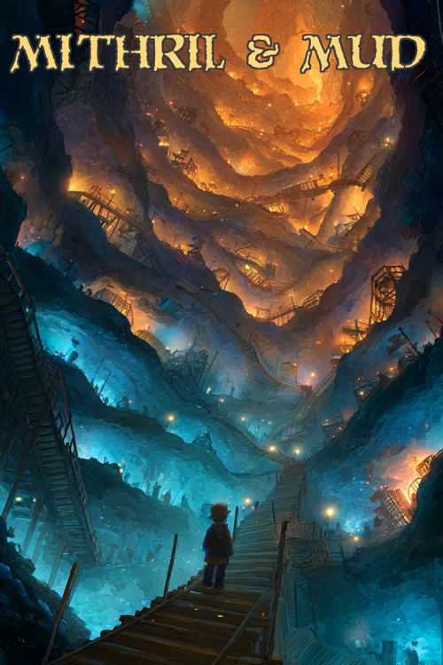 Mithril & Mud key art, portrait orientation