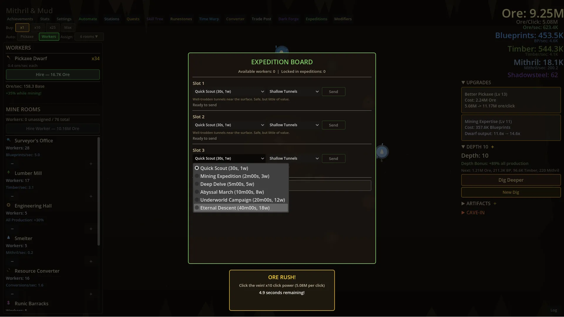 Mithril & Mud gameplay screenshot 5 of 9