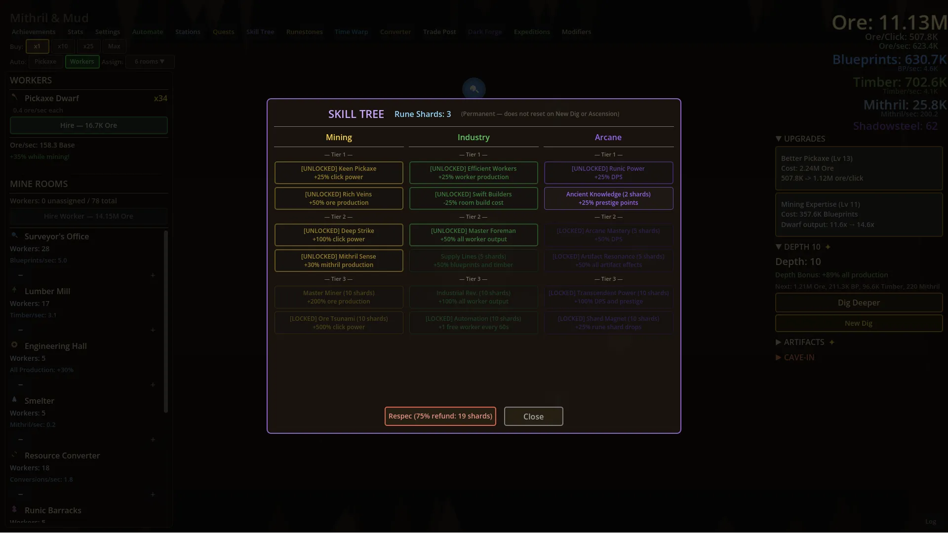 Mithril & Mud gameplay screenshot 7 of 9